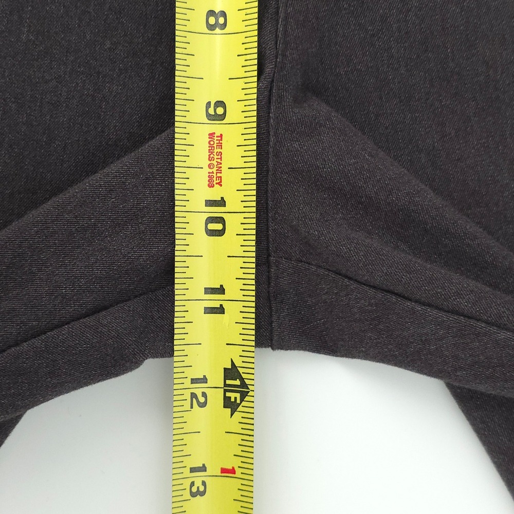 Old Navy Women Pants Pixie 12 Dark Gray Ankle Skinny Stretch Business Casual - Picture 9 of 11